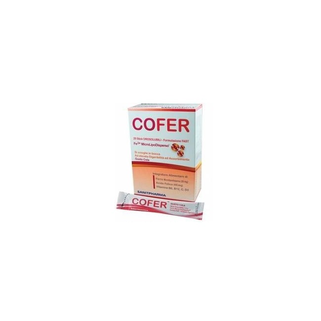 Cofer 20 Stick Orosolubili Gusto Cola Cofer 20 Stick Orosolubili Gusto Cola