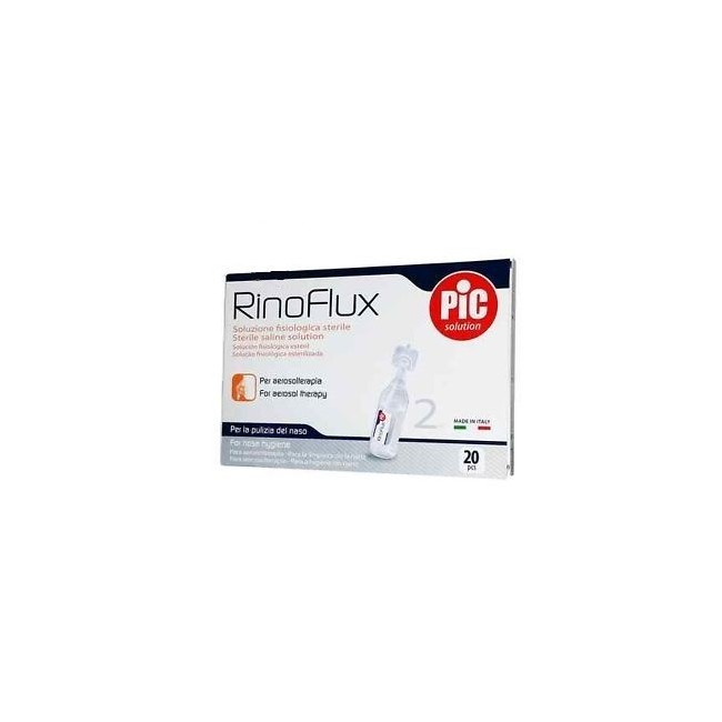 Rinoflux Soluzione Fisiologica 20 Fiale 2 Ml