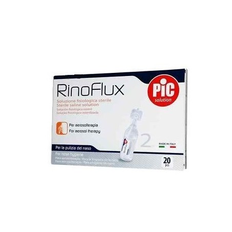 Rinoflux Soluzione Fisiologica 20 Fiale 2 Ml