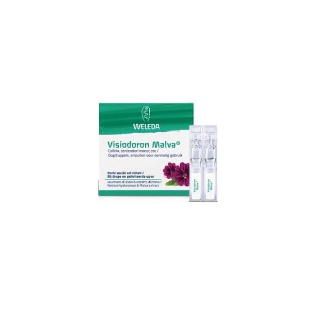 Gocce Oculari Visiodoron Malva 20 Monodose Da 0,4 Ml