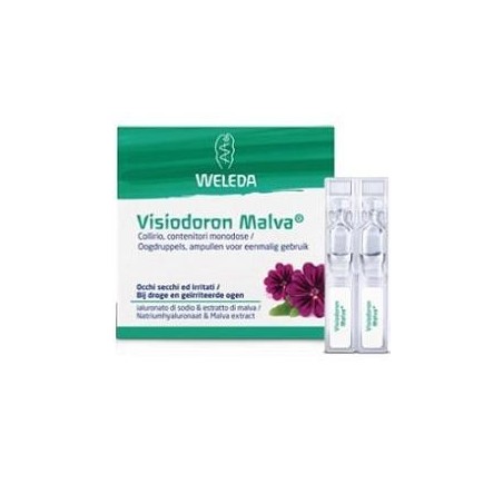 Gocce Oculari Visiodoron Malva 20 Monodose Da 0,4 Ml