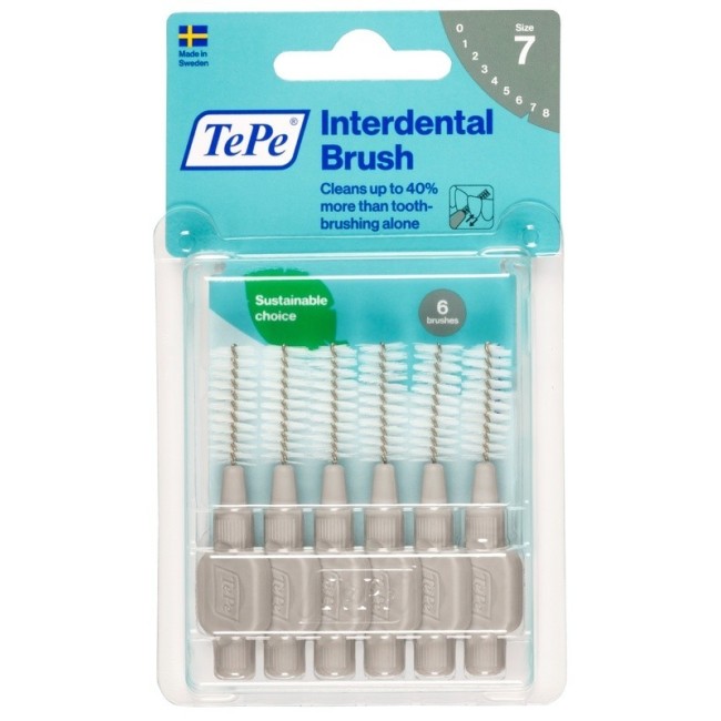 Tepe Scovolino Grigio 1,3 Mm 6 Pezzi Tepe Scovolino Grigio 1,3 Mm 6 Pezzi