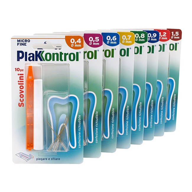 Plakkontrol Minigrip Scovolino 0,6 Mm 10 Pezzi