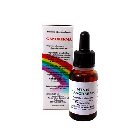 Mts10 Ganoderma Gocce Flaconcino 20 Ml