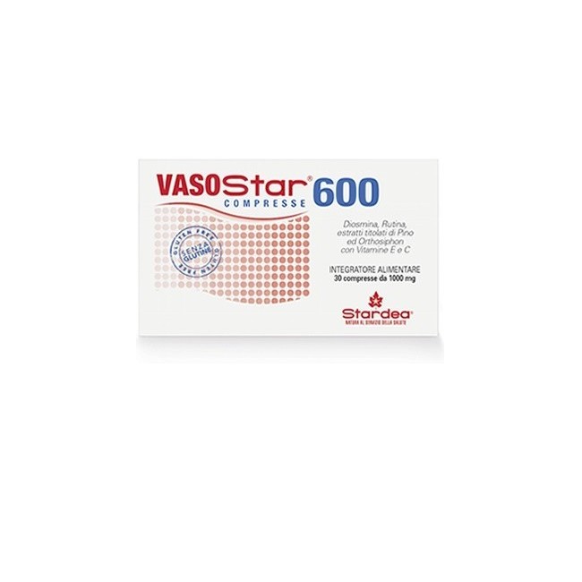 Vasostar 600 30 Compresse 1.000 Mg Vasostar 600 30 Compresse 1.000 Mg
