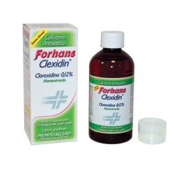 Forhans Collutorio Con Clorexidina 0,12 Clexidin Senza Alcool 200 Ml