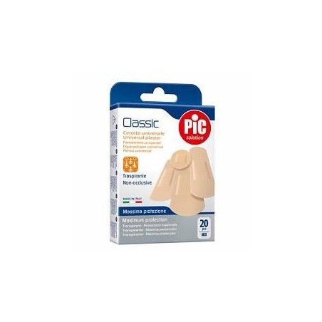 Cerotto Pic Classic Mix Antibatterico 20 Pezzi