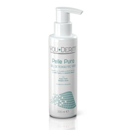 Youderm Pelle Pura Gel Detergente Viso 200 Ml