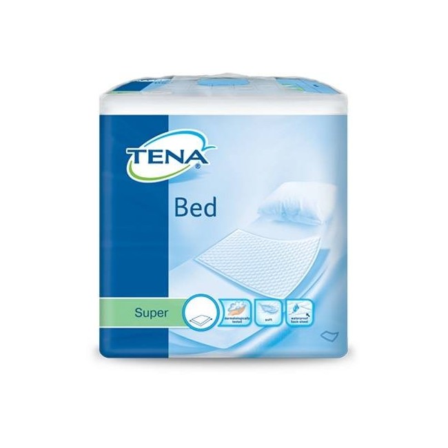 Traversa Per Incontinenza Non Rimboccabile Tena Bed Super 60x90cm 35 Pezzi