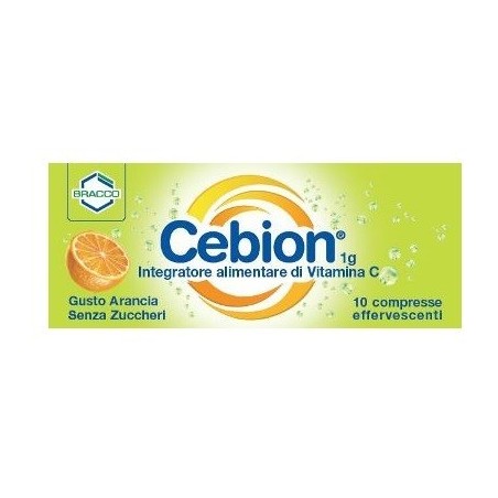 Cebion Effervescente Vit C Senza Zucchero 10 Compresse