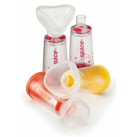 Camera Distanziatrice Per Erogatori Spray Predosati L'espace 220ml Per Neonati Spazio Morto 34ml Con Maschera Valvola Inspirazio
