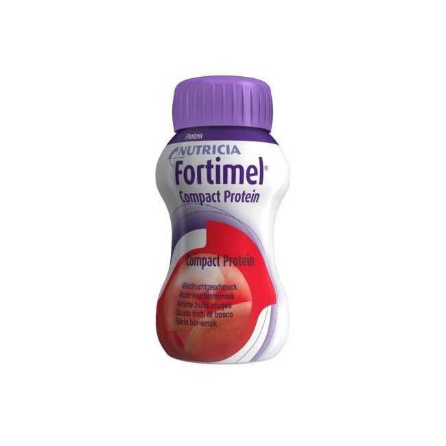 Nutricia Fortimel Compact Protein Gusto Frutti Di Bosco 4 Bottiglie Da 125 Ml