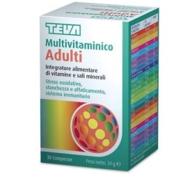 Multivitaminico Adulti Teva 30 Compresse 30 G