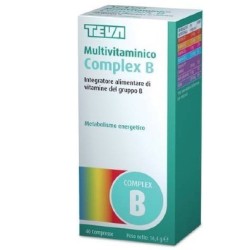 Multivitaminico Complex B Teva 40 Compresse 16,4 G