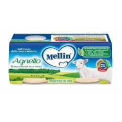 Mellin Omogeneizzato Agnello 2 Pezzi X 80 G