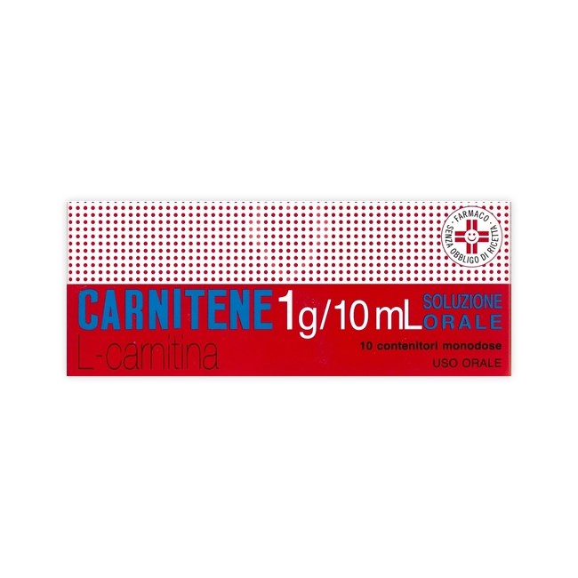 Carnitene Soluzione Orale Soluzione 10 Flaconcini 1 G
