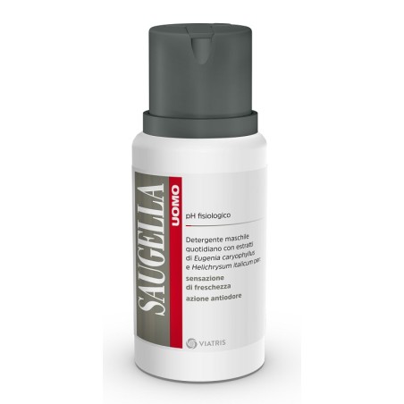 Saugella Uomo Ph Fisiologico Detergente Maschile 200 Ml