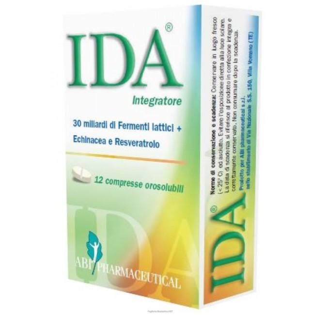 Ida 12 Compresse Orosolubili Ida 12 Compresse Orosolubili