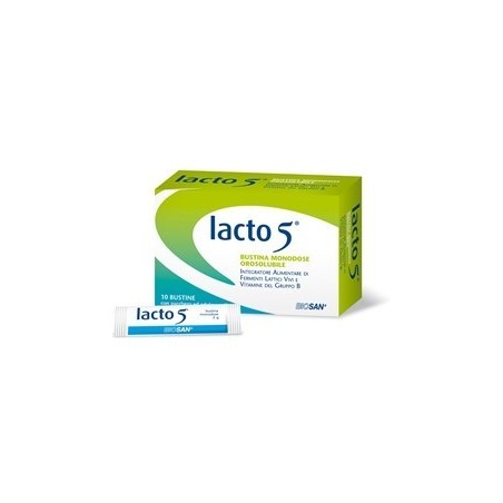 Lacto 5 10 Bustine Orosolubili