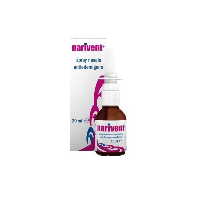 Spray Nasale Antiedemigeno Narivent Flacone 20 Ml