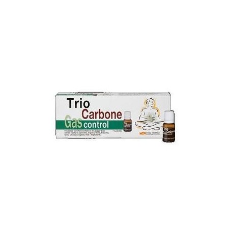 Triocarbone Gas Control 7 Flaconcini 10 Ml