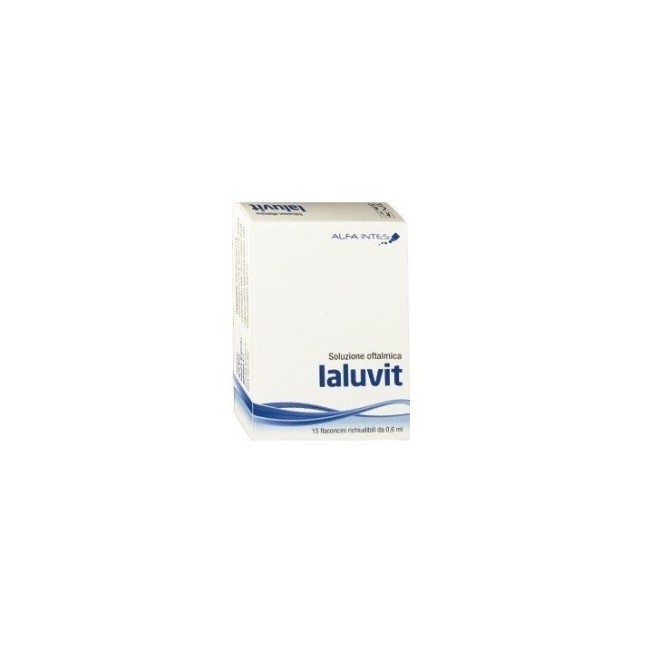 Ialuvit Soluzione Oftalmica 15 Flaconcini 0,6 Ml Ialuvit Soluzione Oftalmica 15 Flaconcini 0,6 Ml