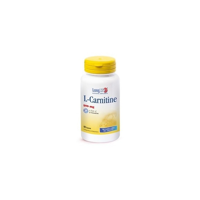 Longlife L-carnitine 60 Capsule Di Gelatina Da 960 Mg Longlife L-carnitine 60 Capsule Di Gelatina Da 960 Mg