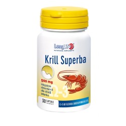 Longlife Krill Superba 30 Capsule Inodori Da 600 Mg