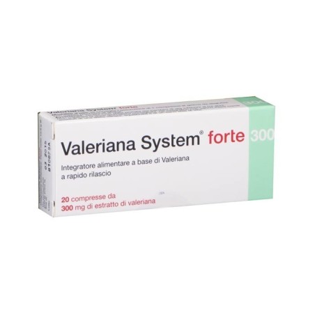 Valeriana System Forte 20 Compresse