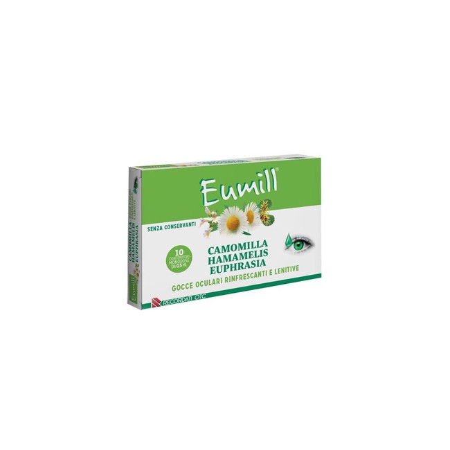 Eumill Gocce Oculari 10 Flaconcini Monodose 0,5 Ml Eumill Gocce Oculari 10 Flaconcini Monodose 0,5 Ml