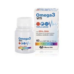 Omega3 Viti Tripla Azione 60 Perle