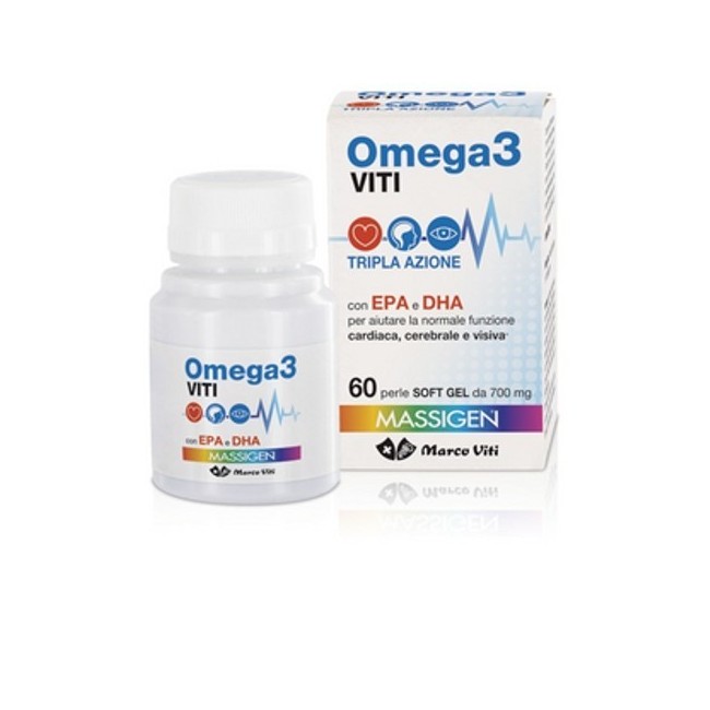 Omega3 Viti Tripla Azione 60 Perle Omega3 Viti Tripla Azione 60 Perle
