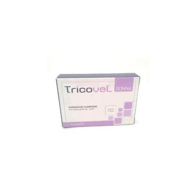 Tricovel Donna Integratore Alimentare Con Nutrienti Specifici Per Capelli 30 Compresse