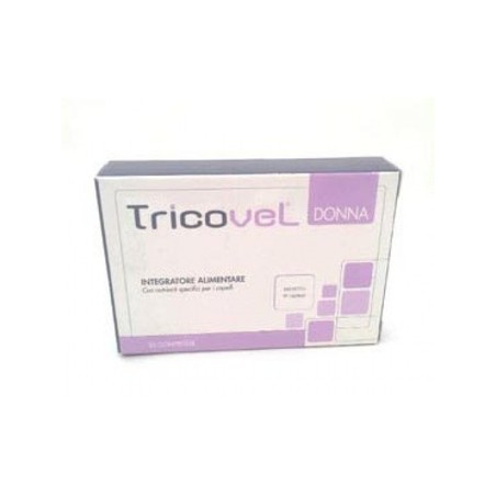 Tricovel Donna Integratore Alimentare Con Nutrienti Specifici Per Capelli 30 Compresse