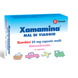 Xamamina Bambini 6 Capsule Molli 25 Mg