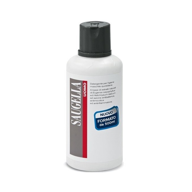 Saugella Uomo Ph Fisiologico Detergente Maschile 500 Ml