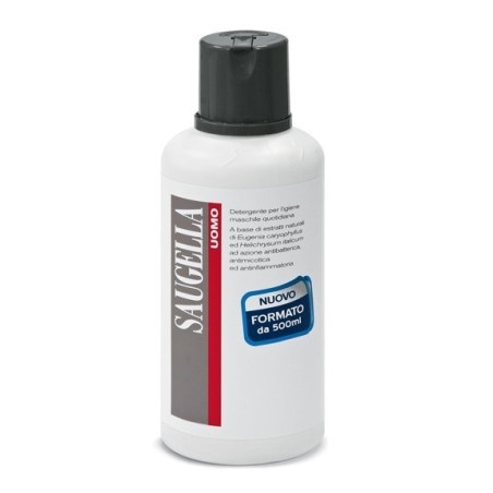 Saugella Uomo Ph Fisiologico Detergente Maschile 500 Ml