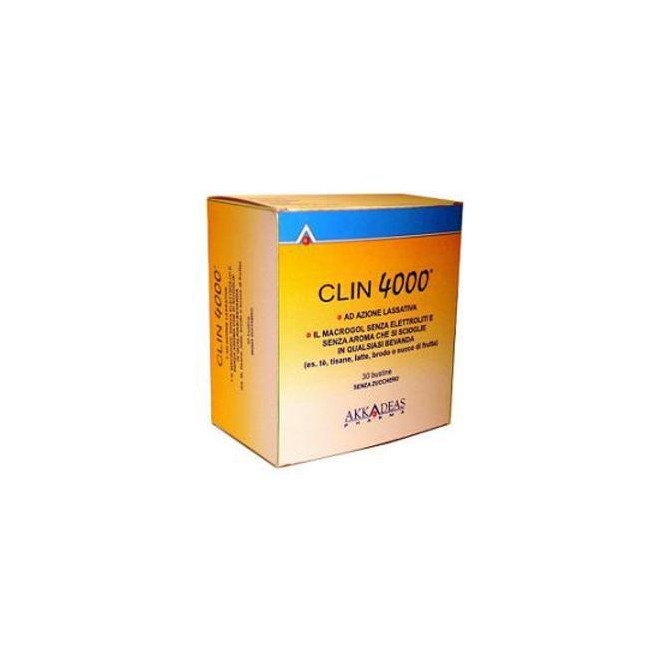 Clin 4000 Lassativo 30 Bustine Monouso 10 G Senza Zucchero Clin 4000 Lassativo 30 Bustine Monouso 10 G Senza Zucchero