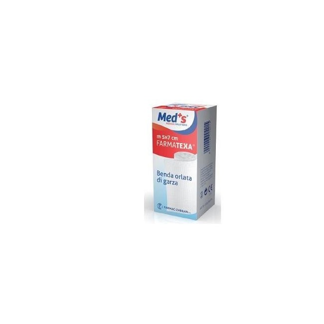 Benda Meds Farmatexa Orlata 12/8 Cm 5x5m Benda Meds Farmatexa Orlata 12/8 Cm 5x5m