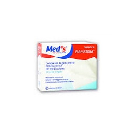 Garza Compressa Meds 12/8 36x40cm 12 Pezzi