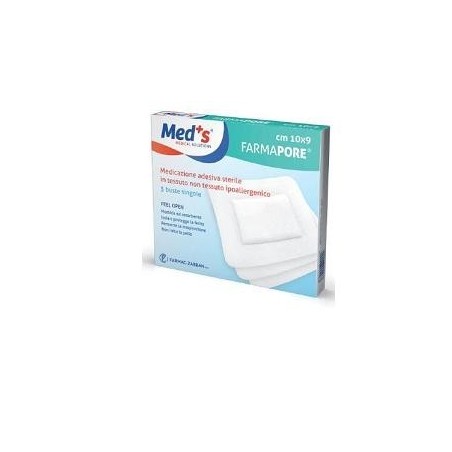 Medicazione Adesiva Meds 10x12 Cm 5 Pezzi