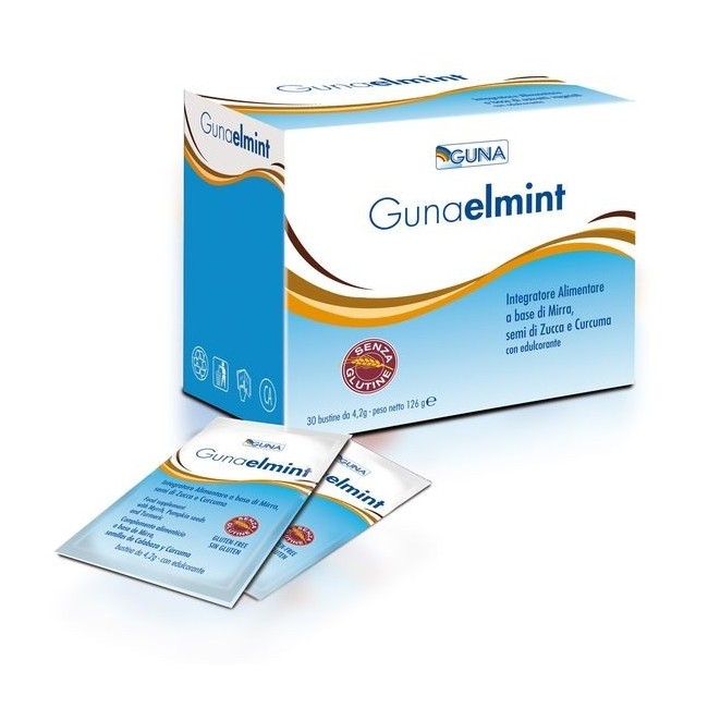 Gunaelmint 30 Bustine Gusto Arancia Gunaelmint 30 Bustine Gusto Arancia