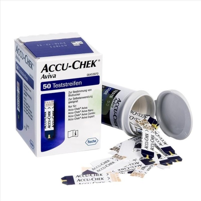 Strisce Misurazione Glicemia Accu-chek Aviva Brk Retail 50 Pezzi