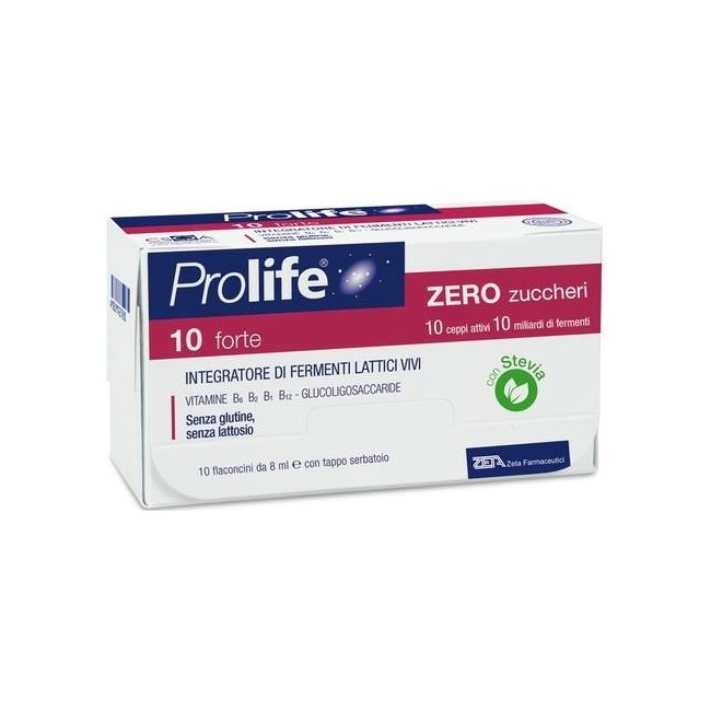 Prolife 10 Miliardi Zero Zucchero 10 Flaconi Da 8 Ml