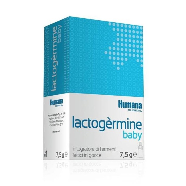 Lactogermine Baby Gocce Flacone Da 7,5 G Con Tappo Serbatoioe Contagocce