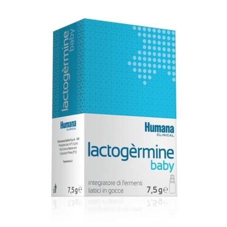 Lactogermine Baby Gocce Flacone Da 7,5 G Con Tappo Serbatoioe Contagocce