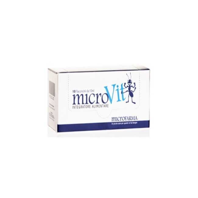 Microvit 10 Flaconcini Da 10 Ml