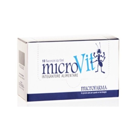 Microvit 10 Flaconcini Da 10 Ml
