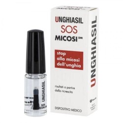 Antimicotico Unghiasil Sos Micosi In Flacone Di Vetro 5 Ml Con Pennello Applicatore + Astuccio