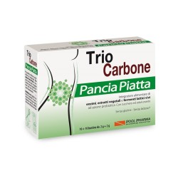 Triocarbone Pancia Piatta 10 Bustine Bipartite 4 G